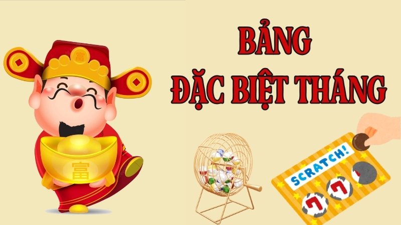 Cách tra cứu & thống kê bảng đặc biệt tháng chuẩn xác